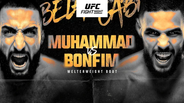 Watch UFC Fight Night: Muhammad vs. Bonfim 6/6/26 Full Show Online Free